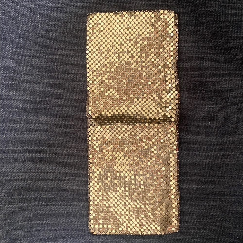Wallet Women Gold Mesh perfect condition